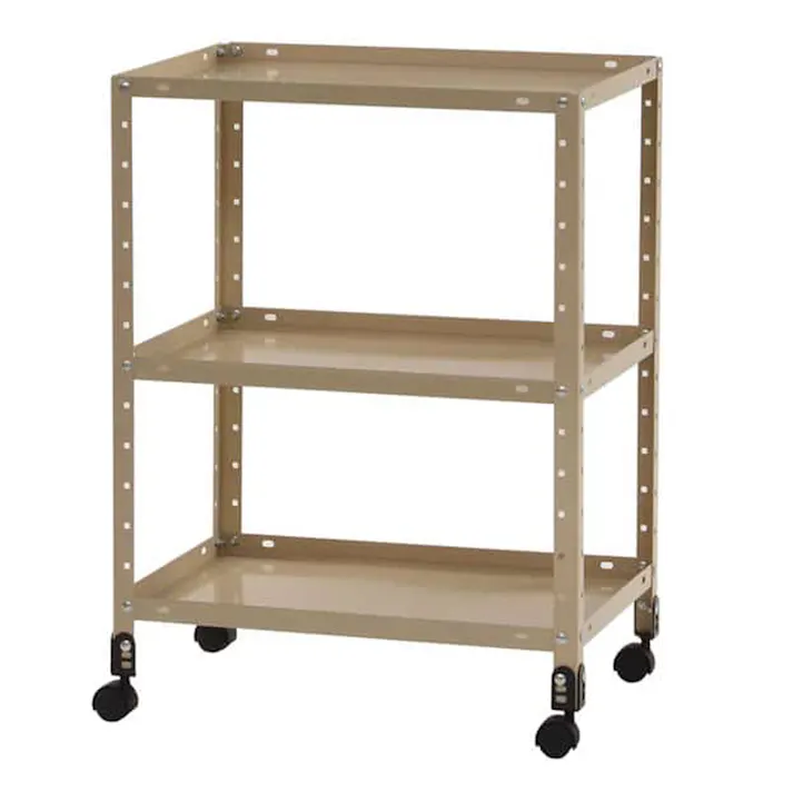 キタジマ NBラック キャスター付き ベージュ NBLK2640 3段【別送品】