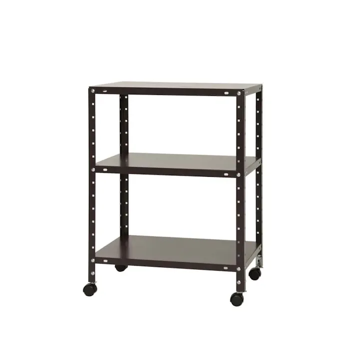 キタジマ NBラック キャスター付き ブラウン NBLK2640 3段【別送品】