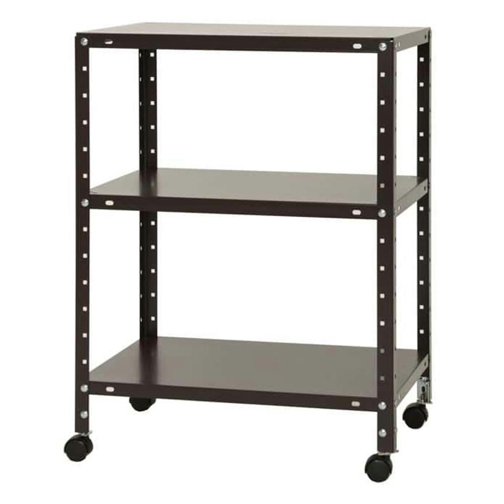 キタジマ NBラック キャスター付き ブラウン NBLK2640 3段【別送品
