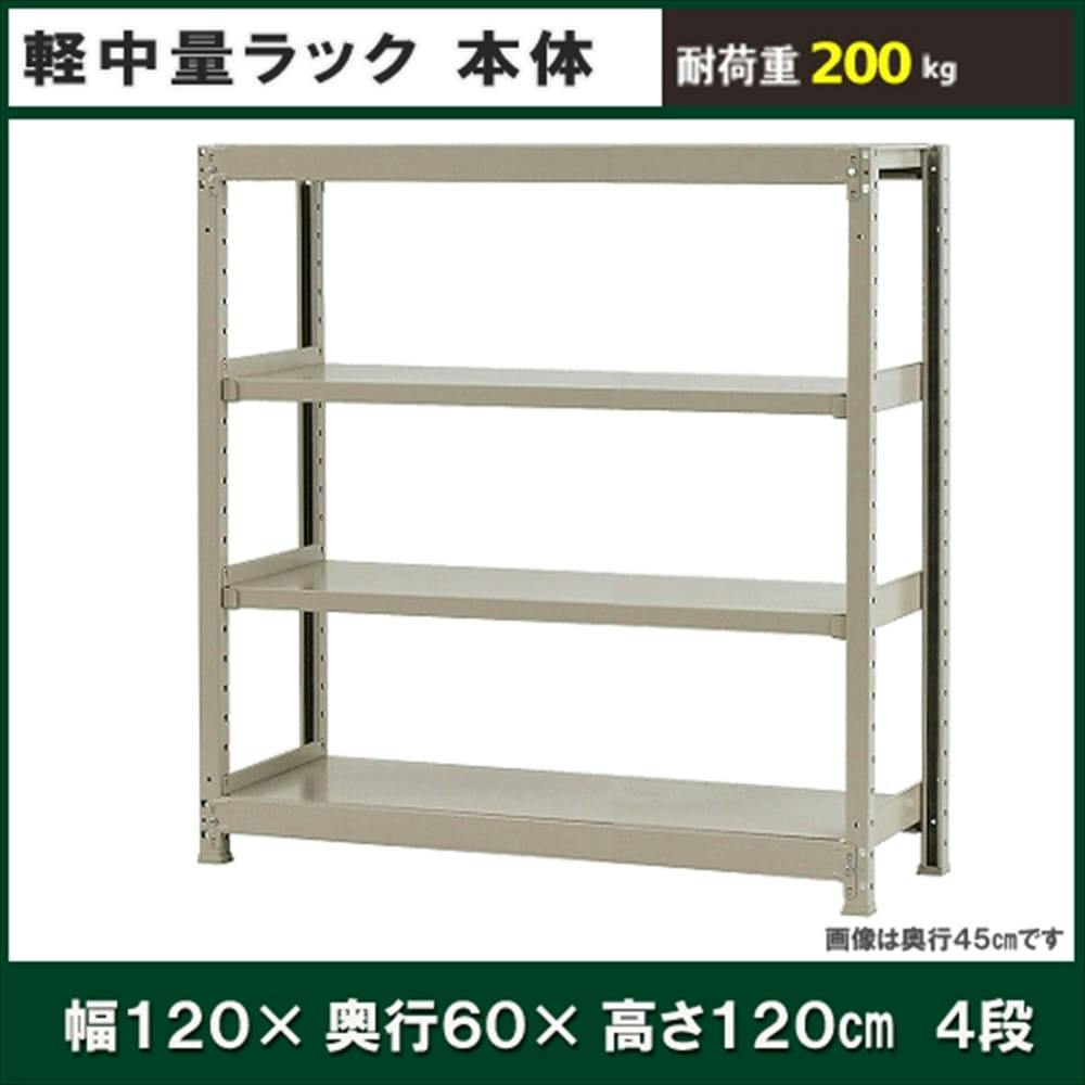 軽中量ラック 0kg 単体 幅10 奥行き600 高さ10mm 4段 別送品 ホームセンター通販 カインズ