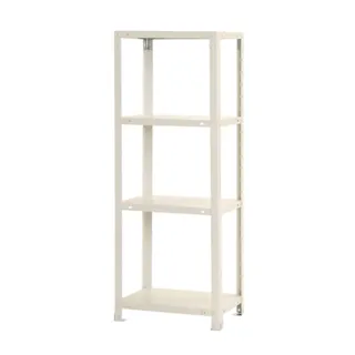 【送料無料】キタジマ スチールラック スマートラック ホワイト NSTR424 4段【別送品】