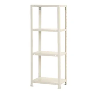 【送料無料】キタジマ スチールラック スマートラック ホワイト NSTR427 4段【別送品】