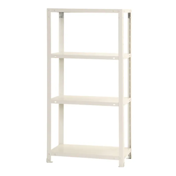 【送料無料】キタジマ スチールラック スマートラック ホワイト NSTR437 4段【別送品】