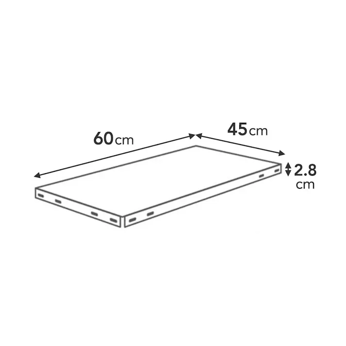 キタジマ スマートラック NSTR追加板セット ホワイト 60cm×45cm 1枚入【別送品】