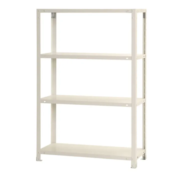 【送料無料】キタジマ スチールラック スマートラック ホワイト NSTR457 4段【別送品】