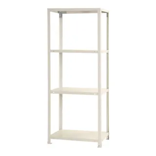 【送料無料】キタジマ スチールラック スマートラック ホワイト NSTR534 4段【別送品】