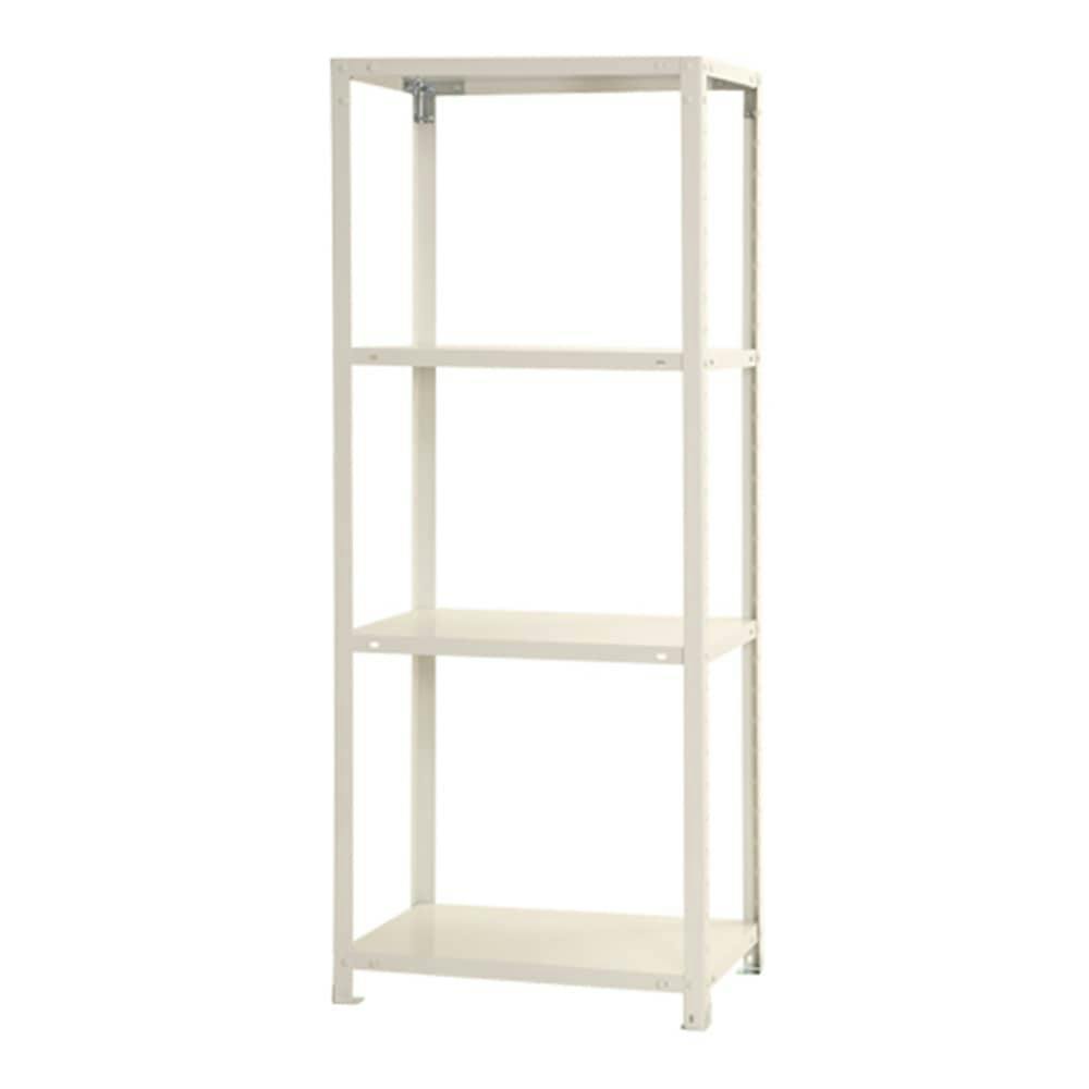 送料無料】キタジマ スチールラック スマートラック ホワイト NSTR534