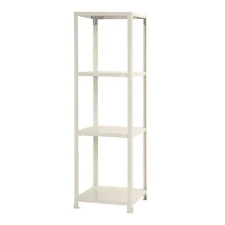 【送料無料】キタジマ スチールラック スマートラック ホワイト NSTR527 4段【別送品】