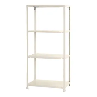 【送料無料】キタジマ スチールラック スマートラック ホワイト NSTR546 4段【別送品】