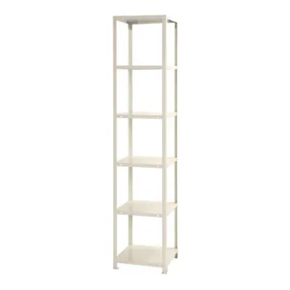 【送料無料】キタジマ スチールラック スマートラック ホワイト NSTR724 6段【別送品】