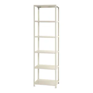 【送料無料】キタジマ スチールラック スマートラック ホワイト NSTR734 6段【別送品】