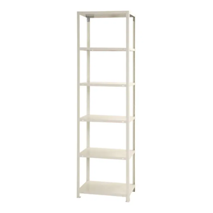 【送料無料】キタジマ スチールラック スマートラック ホワイト NSTR734 6段【別送品】