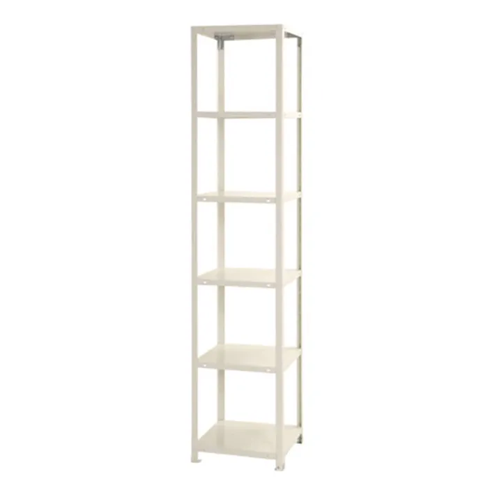 【送料無料】キタジマ スマートラック NSTR727 幅46.4cm 奥行46.2cm 高さ208.2cm 6段 ホワイト 【別送品】