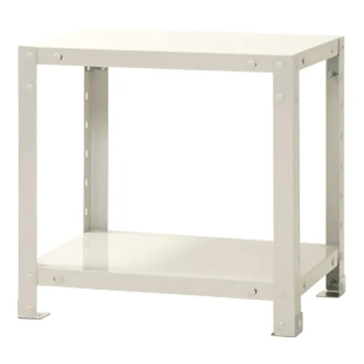 【送料無料】キタジマ スチールラック スマートラック ホワイト NSTR024 2段【別送品】