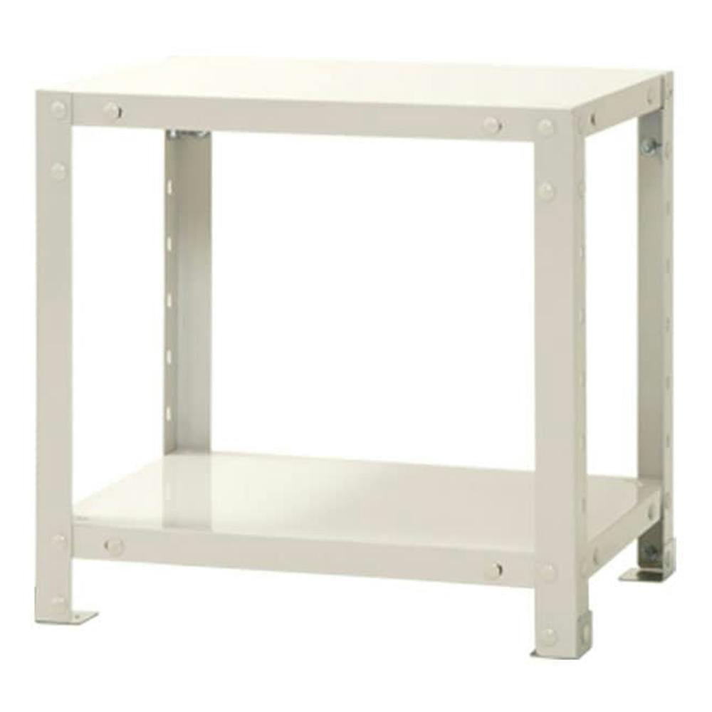 【非売品】キユーピー/kewpie スチールラック 2段 送料無料】キタジマ スチールラック スマートラック ホワイト NSTR024