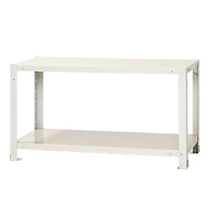 【送料無料】キタジマ スチールラック スマートラック ホワイト NSTR054 2段【別送品】