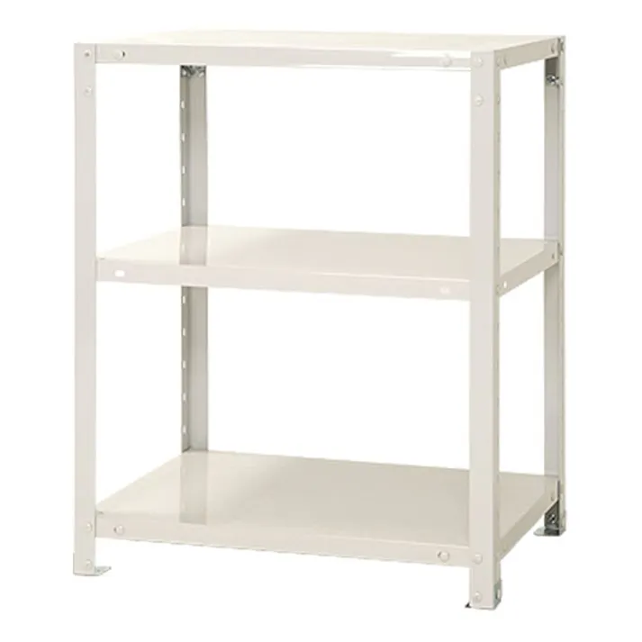 スチールラック スマートラック NSTR237 ホワイト 3段【別送品】