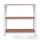 【送料無料】キタジマ アングル棚 AD-32-3-W 幅60cm 奥行45cm 高さ90cm 受注生産品 3段 ホワイト 【別送品】