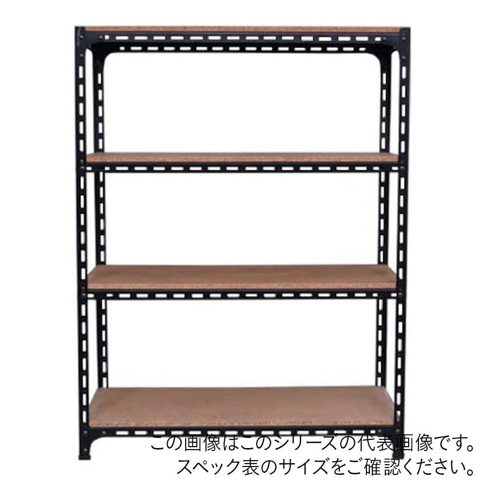 キタジマ アングル棚 ブラック AD-43-4-B 横幅75×奥行60×高さ120cm 4段 業務用スチールラック キタジマ アングル棚 ブラック AD-43-4-B 横幅75×奥行60×高さ120cm 4段 業務用スチールラック