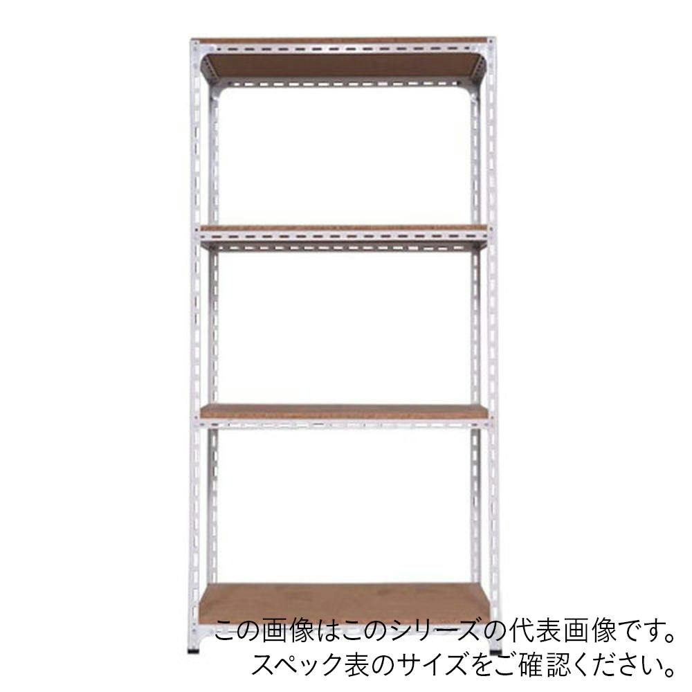 キタジマ アングル棚 ホワイト AD-61-6-W 横幅120×奥行30×高さ180cm 4段 業務用スチールラック キタジマ アングル棚 ホワイト AD-61-6-W 横幅120×奥行30×高さ180cm 4段 業務用スチールラック