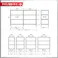 【送料無料】キタジマ 軽中量 100kg 単体3段 幅120cm 奥行60cm 高さ90cm【別送品】