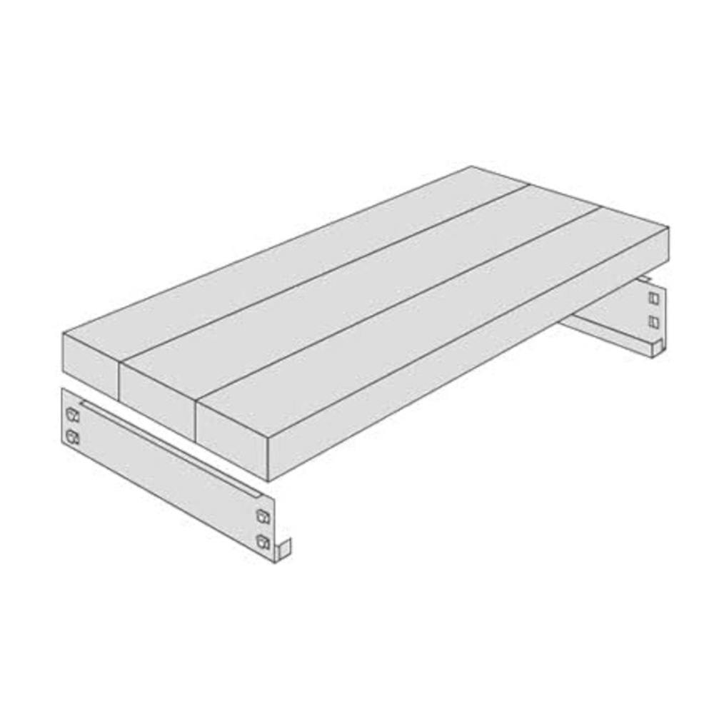 軽中量100kg 追加板セット 幅120cm 奥行45cm【別送品】