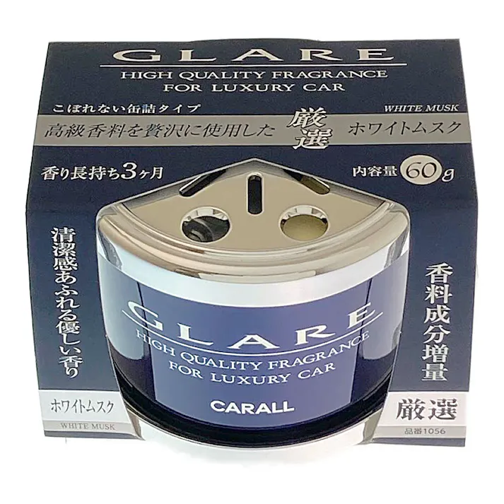 オカモト カーオール CARALL グレア缶 ホワイトムスク 1056