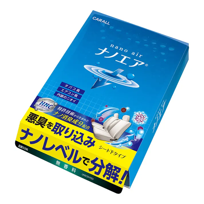 オカモト カーオール CARALL 消臭ナノエア シート下 無香料 3296