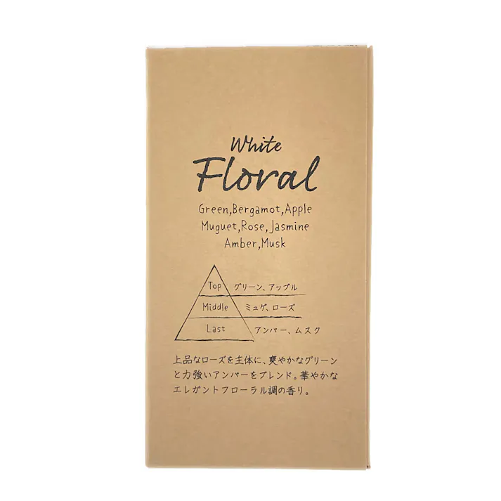 オカモト カーオール CARALL ブラウンマーク スリキッド ホワイトフローラル 160ml