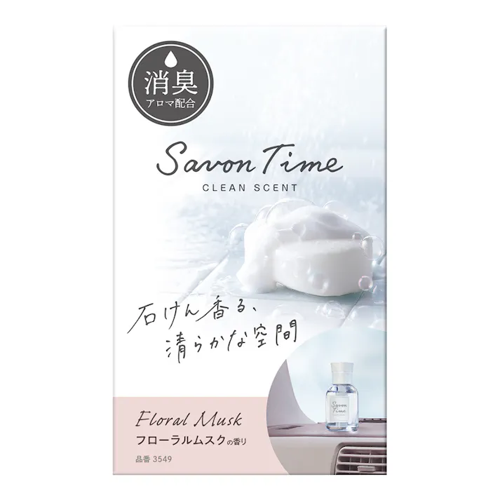 オカモト カーオール CARALL サボンタイム リキッド フローラルムスク 3549