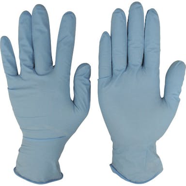 【CAINZ-DASH】宇都宮製作 ニトリルゴム使い捨て手袋　シンガーニトリルディスポＮｏ．２００青粉付Ｓ　（１００枚入） NBR0550PW-BB S【別送品】