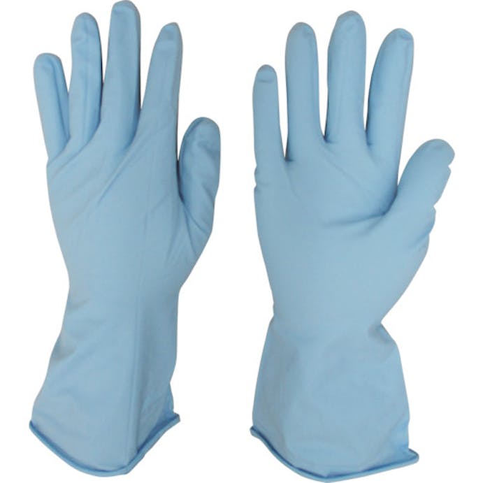 【CAINZ-DASH】宇都宮製作 ニトリル薄手手袋ブルー　Ｍ　（１０双入） NBR1450PF-BPM【別送品】