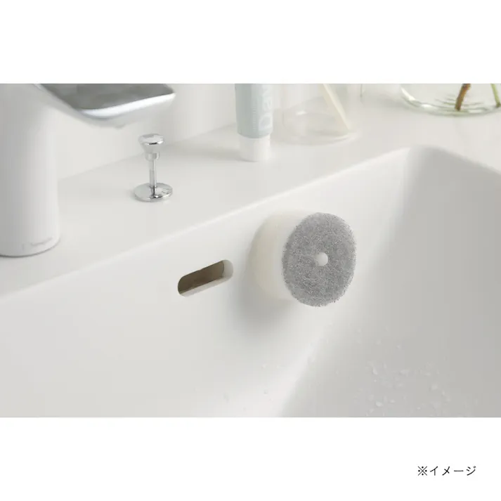 洗面スポンジPOCO リフィル 2個入 グレー