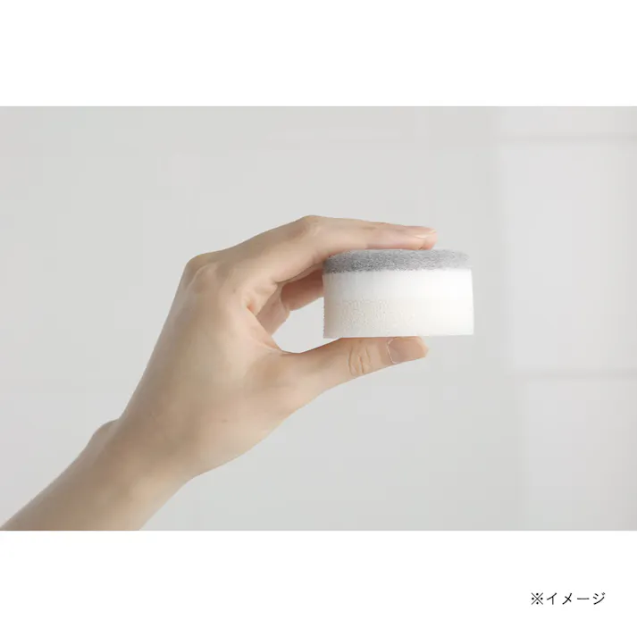 洗面スポンジPOCO リフィル 2個入 グレー