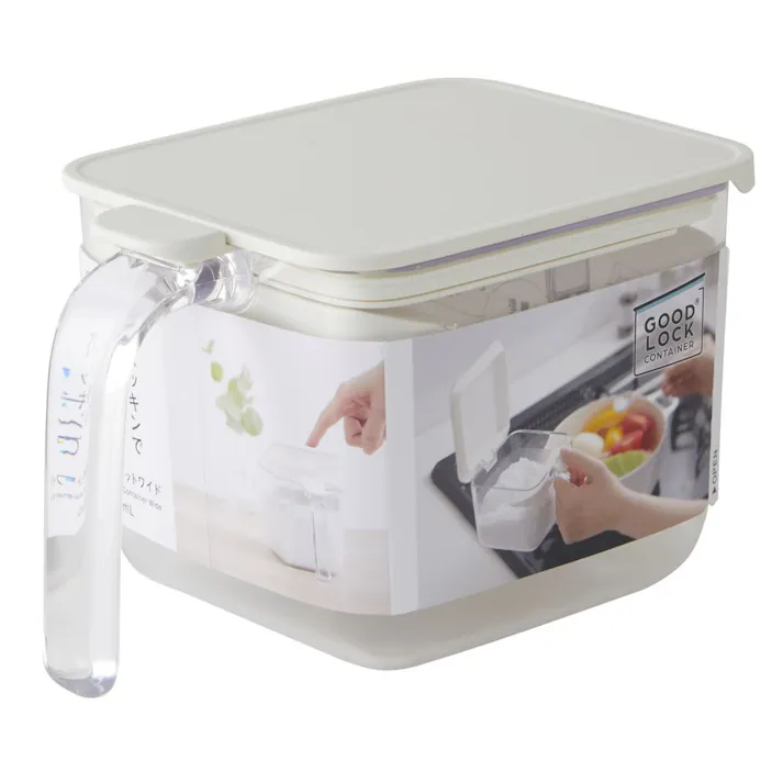 調味料ポットワイド ホワイト