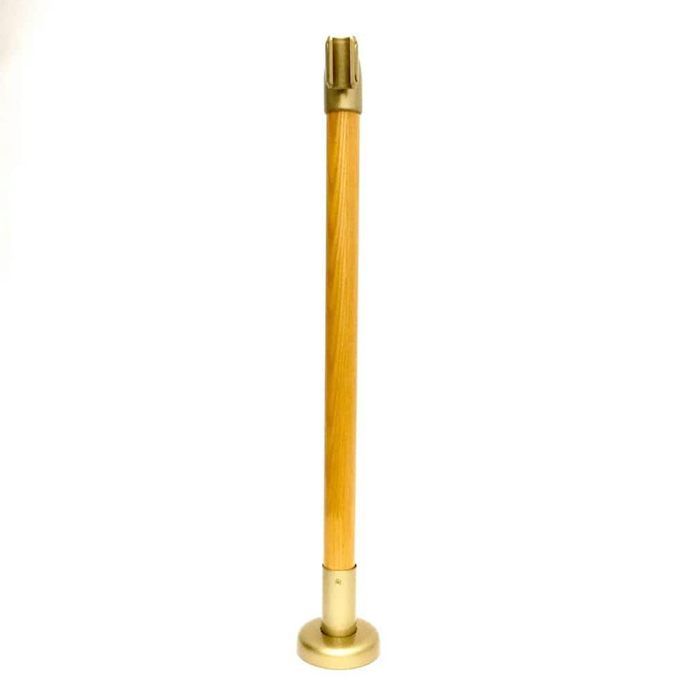 マツ六 室内用手すり支柱木製 ゴールド EL-922G | リフォーム用品