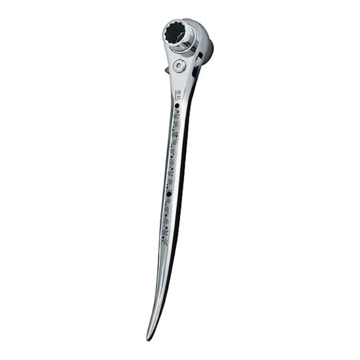 イチネンアクセス MUSTTOOL ラチェットレンチ 曲がり 桜 RW-1924CD