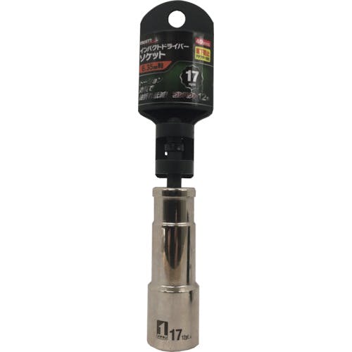 【CAINZ-DASH】イチネンアクセス　ツール事業部 インパクトドライバーソケット　１７ｍｍ　１２角　ＩＤ１７Ｃ－１２Ｋ 19746【別送品】