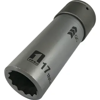 【CAINZ-DASH】イチネンアクセス ツール事業部 QCソケット シングル 17mm 12角 IM―4W17―12K 19801【別送品】