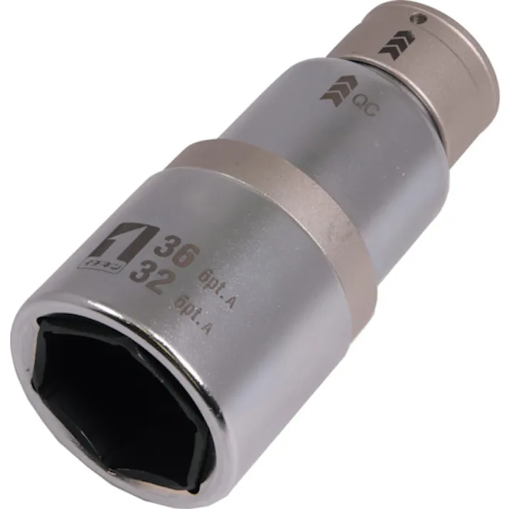 【CAINZ-DASH】イチネンアクセス ツール事業部 QCソケット ダブル 32/36mm 6角 IM-4W3236I-6K 19848【別送品】