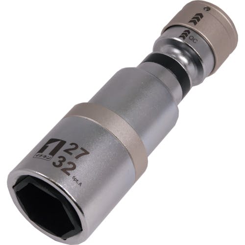 イチネンアクセス ツール事業部 QCソケット ダフソケット 27/32 首振 6角 IM-4W2732IUN-6K 19853 インパクト用ソケット イチネンアクセス ツール事業部 QCソケット ダフソケット 27/32 首振 6角 IM-4W2732IUN-6K 19853 インパクト用ソケット