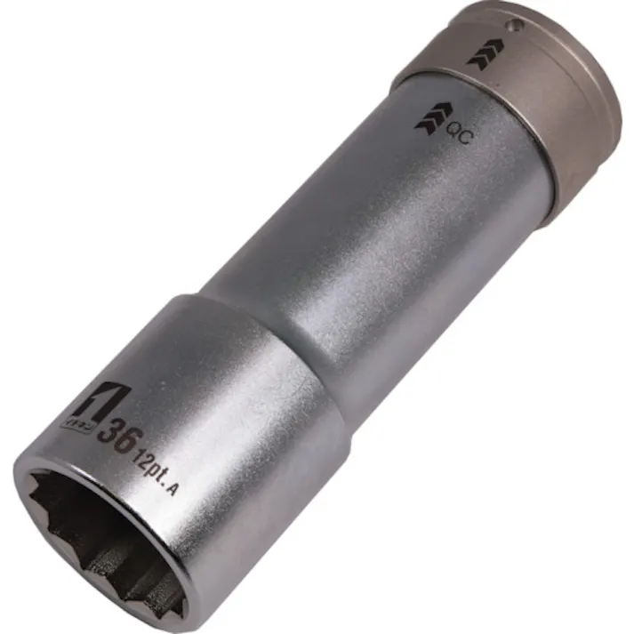 【CAINZ-DASH】イチネンアクセス ツール事業部 QCソケット シングル 36mm 12角 IM-6W36SL-12K 19870【別送品】
