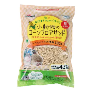 小動物のコーンフロアサンド 4.5L
