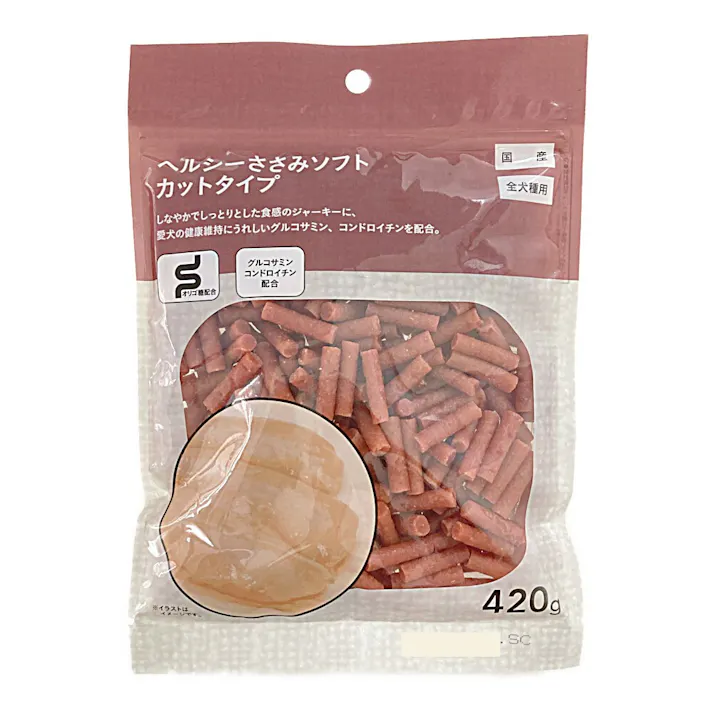 ヘルシーささみソフト カットタイプ 420g