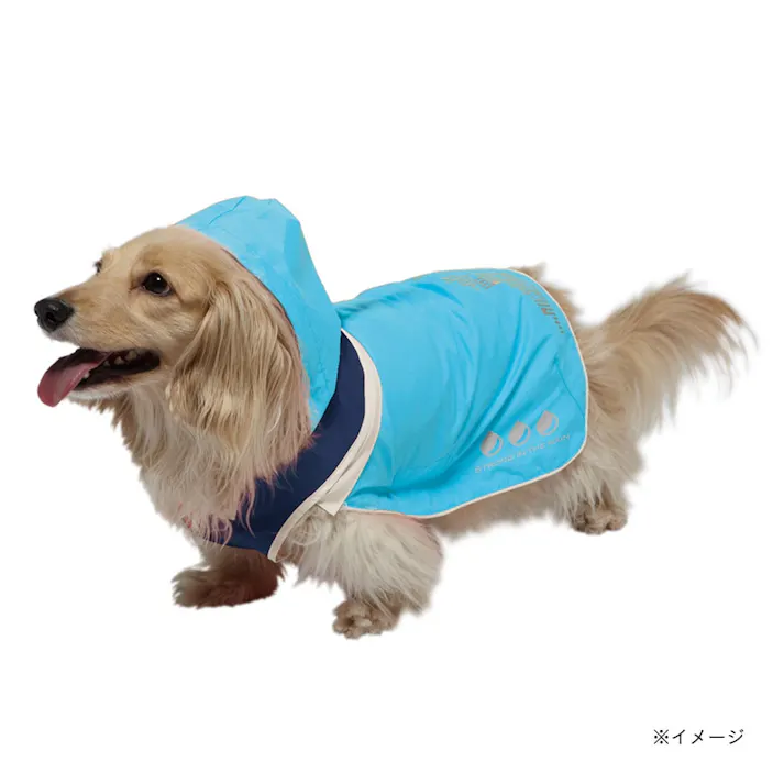 スポーティーレインウェア MD号 2WAYマントタイプ ブルー