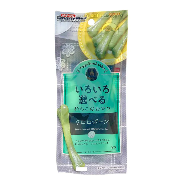 ドギーマンハヤシ ドギースナック バリュー クロロボーン 5本