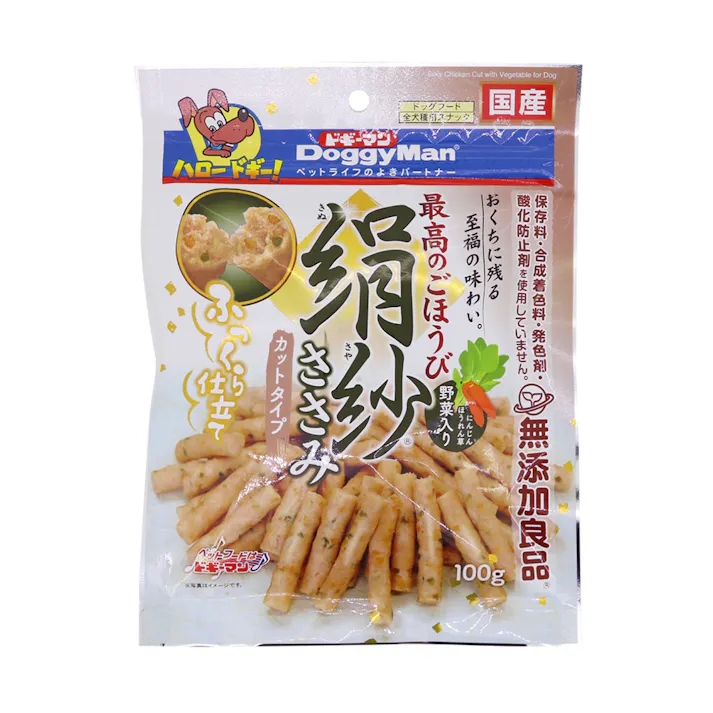 絹紗 カットタイプ 野菜入り 100g