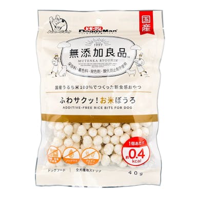 無添加良品ふわサクお米ぼうろ40g