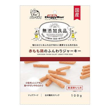 無添加良品 赤もも鶏のふんわりジャーキー 100g