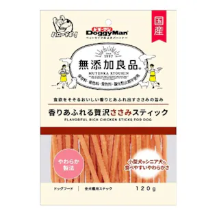 無添加良品 香りあふれる贅沢ささみスティック 120g